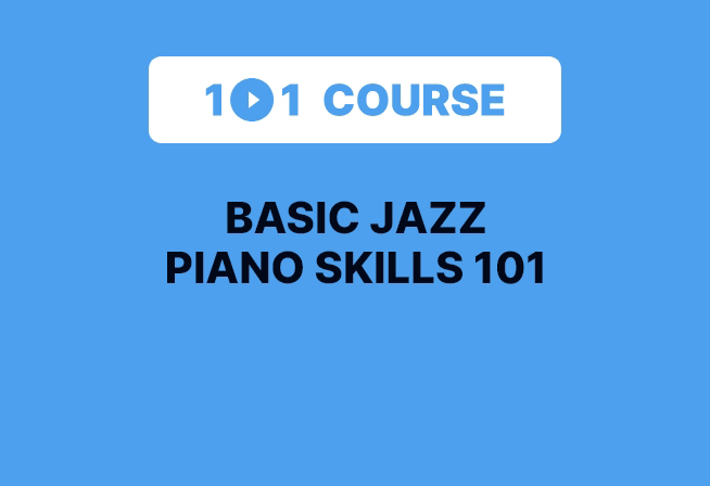 courses basic jazz piano skill