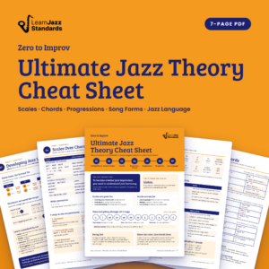 Ultimate Jazz Theory Cheat Sheet